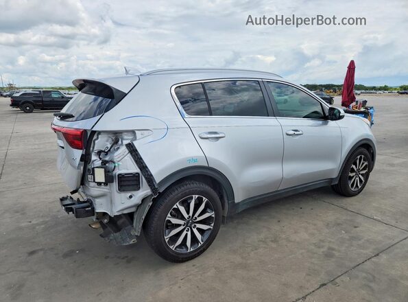 KNDPN3AC5K7531277 2019 KIA SPORTAGE Silver Задня права чверть