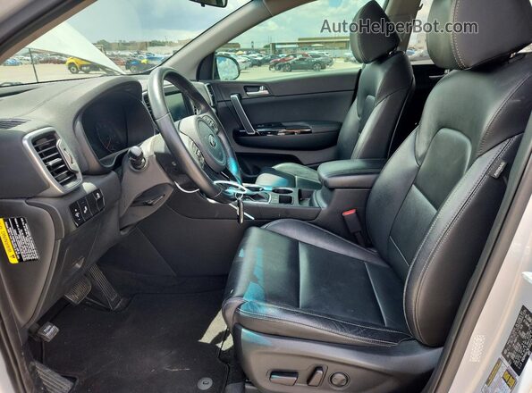 KNDPN3AC5K7531277 2019 KIA SPORTAGE Silver Вид салону спереду