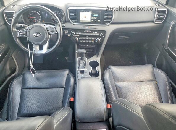KNDPN3AC5M7858930 2021 KIA SPORTAGE Gray Вид панелі приладів