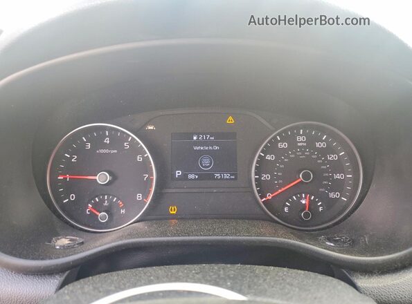 KNDPN3AC5M7858930 2021 KIA SPORTAGE Gray Вид щитка приладів