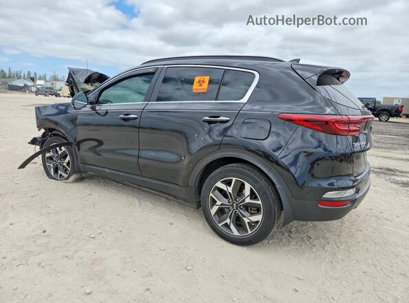 KNDPN3AC5N7000665 2022 KIA SPORTAGE Black Задня ліва чверть