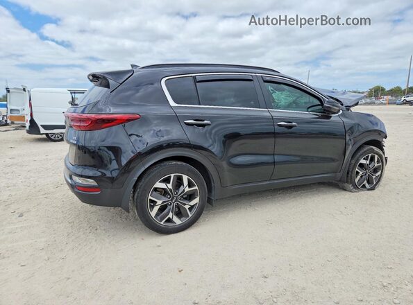 KNDPN3AC5N7000665 2022 KIA SPORTAGE Black Задня права чверть