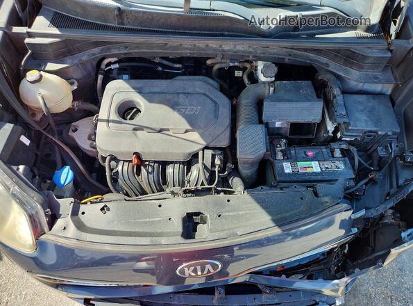 KNDPN3AC6H7264336 2017 KIA SPORTAGE Blue Շարժիչի բաժամունքի տեսք
