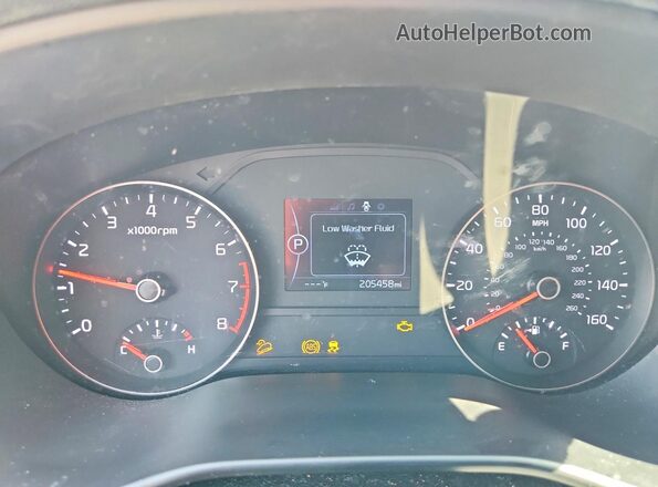 KNDPN3AC6H7264336 2017 KIA SPORTAGE Blue Սարքավորումների վահանակի տեսք