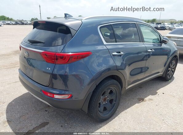 KNDPN3AC6J7442610 2018 KIA SPORTAGE Blue Tył prawy