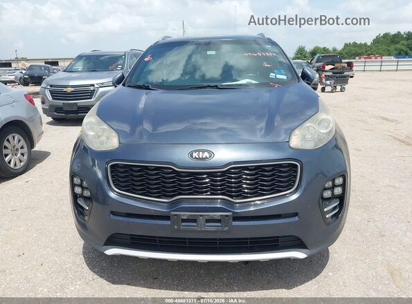 KNDPN3AC6J7442610 2018 KIA SPORTAGE Blue Widok zestawu wskaźników