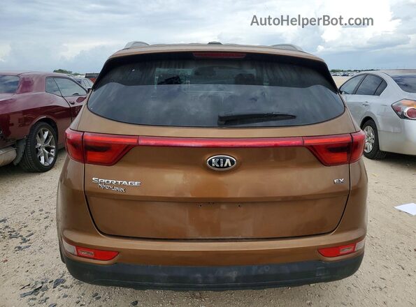 KNDPN3AC6K7556673 2019 KIA SPORTAGE Оранжевый Вид сзади