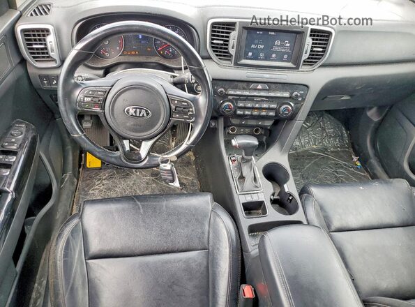 KNDPN3AC6K7556673 2019 KIA SPORTAGE Оранжевый Вид панели приборов