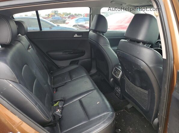 KNDPN3AC6K7556673 2019 KIA SPORTAGE Оранжевый Вид задних сидений