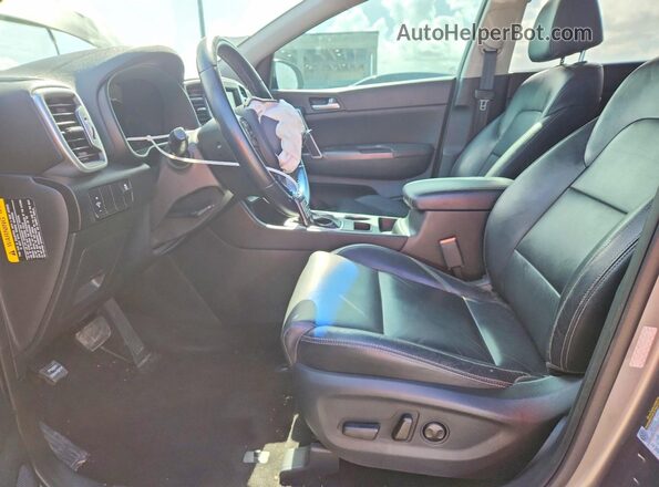 KNDPN3AC7H7109553 2017 KIA SPORTAGE Gray Սալոնի դիմացի տեսք