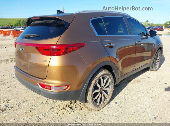 KNDPN3AC7H7121105 2017 KIA SPORTAGE Gold Trasero derecho