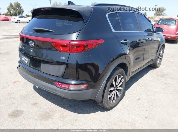 KNDPN3AC7J7325196 2018 KIA SPORTAGE Black უკანა მარჯვენა