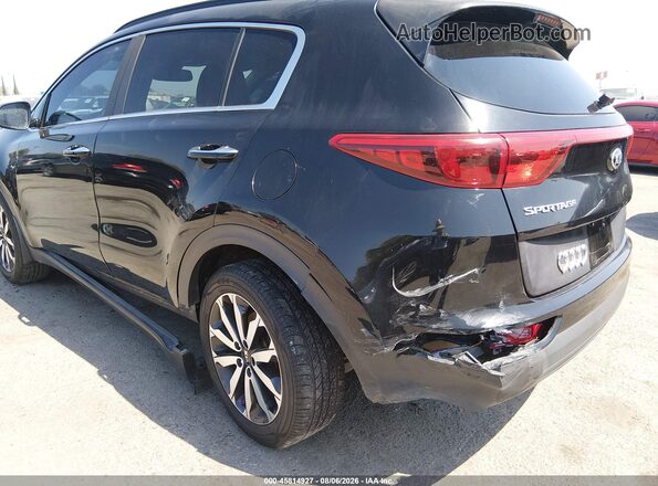 KNDPN3AC7J7325196 2018 KIA SPORTAGE Black წინა ხედი