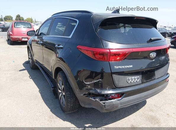 KNDPN3AC7J7325196 2018 KIA SPORTAGE Black უკანა მარცხენა