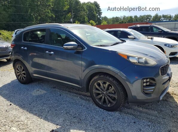 KNDPN3AC7J7409163 2018 KIA SPORTAGE Blue Առջևի աջ