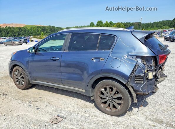 KNDPN3AC7J7409163 2018 KIA SPORTAGE Blue Հետևի ձախ