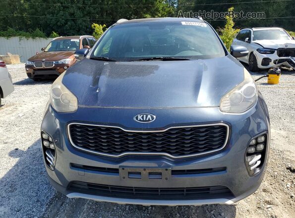KNDPN3AC7J7409163 2018 KIA SPORTAGE Blue Դիմացի տեսք