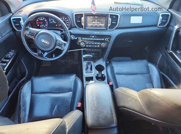 KNDPN3AC7J7418140 2018 KIA SPORTAGE Серебряный Вид панели приборов