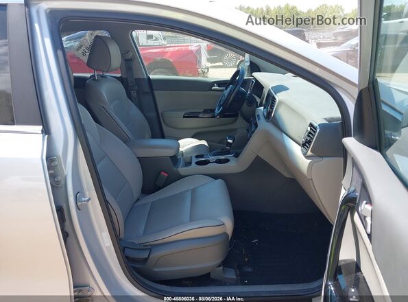 KNDPN3AC7K7530549 2019 KIA SPORTAGE Silver Սալոնի դիմացի տեսք