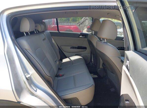 KNDPN3AC7K7530549 2019 KIA SPORTAGE Silver VIN կոդի պիտակի տեսք
