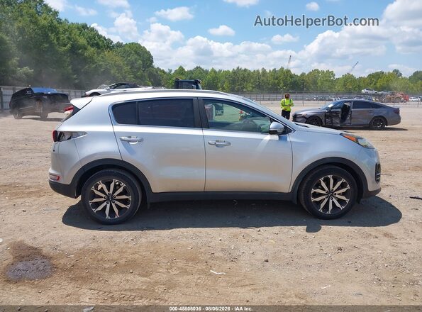 KNDPN3AC7K7530549 2019 KIA SPORTAGE Silver Սալոնի հետևի տեսք
