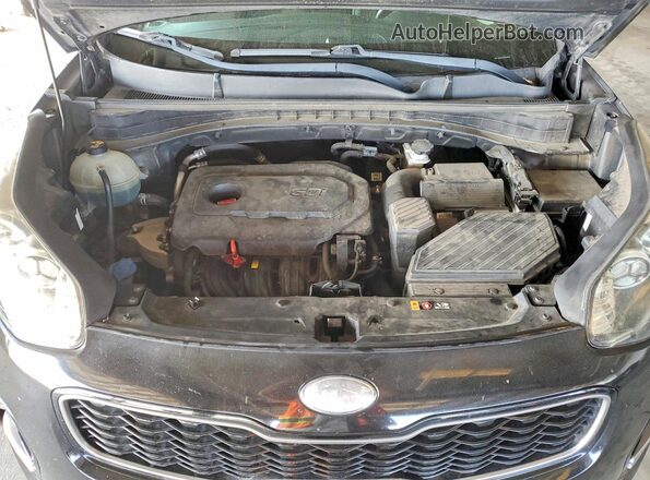 KNDPN3AC7K7583798 2019 KIA SPORTAGE Черный Вид подкапотного пространства