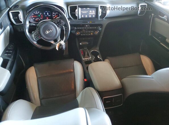 KNDPN3AC7K7583798 2019 KIA SPORTAGE Черный Вид панели приборов