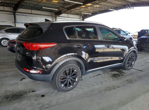KNDPN3AC7K7583798 2019 KIA SPORTAGE Черный Задняя правая четверть