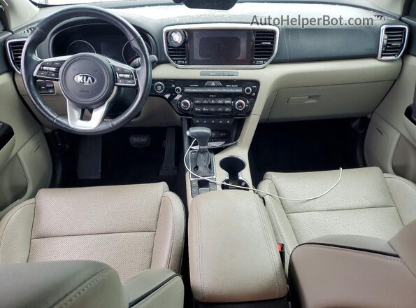 KNDPN3AC7N7961798 2022 KIA SPORTAGE Silver Vista del salpicadero