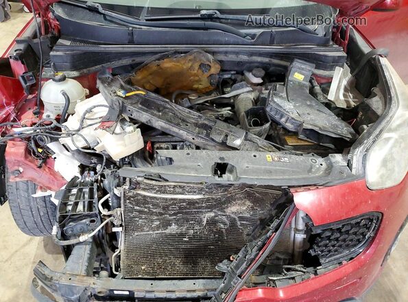 KNDPN3AC8H7034202 2017 KIA SPORTAGE Бордовый Вид задней части салона