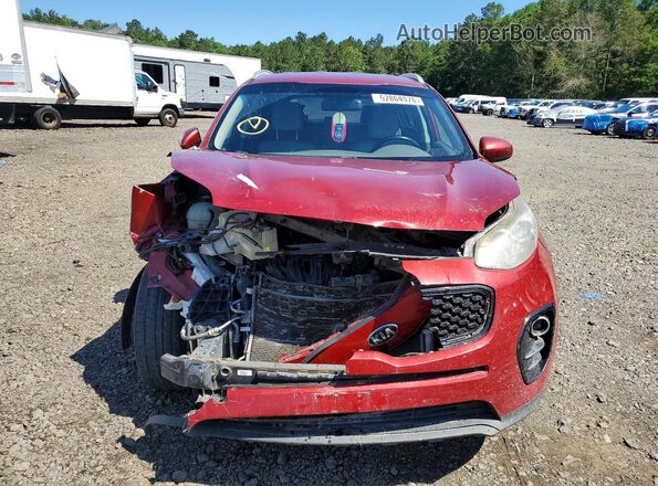 KNDPN3AC8H7034202 2017 KIA SPORTAGE Бордовый Вид спереди