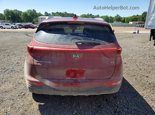 KNDPN3AC8H7034202 2017 KIA SPORTAGE Бордовый Вид сзади