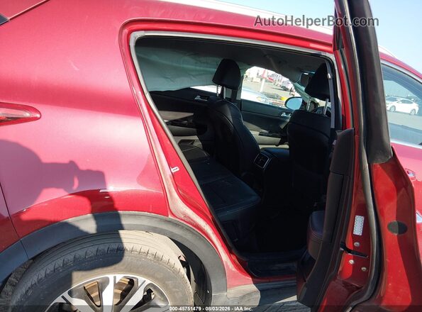 KNDPN3AC8J7479299 2018 KIA SPORTAGE Red Вид наклейки з VIN-кодом
