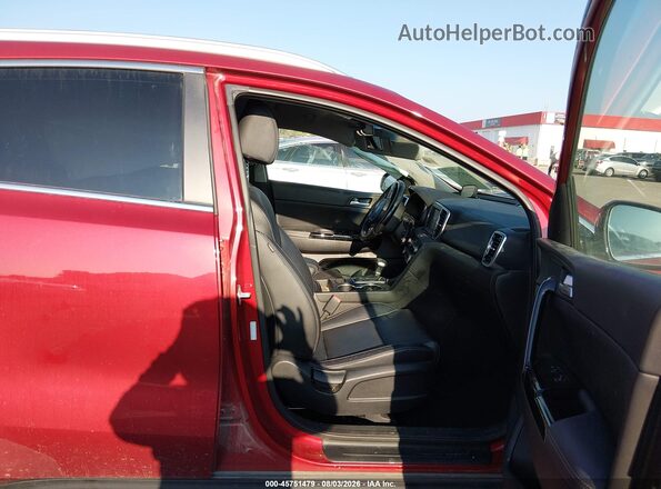 KNDPN3AC8J7479299 2018 KIA SPORTAGE Red Вид салону спереду