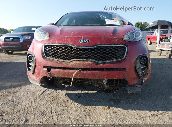 KNDPN3AC8J7479299 2018 KIA SPORTAGE Red Вид спереду