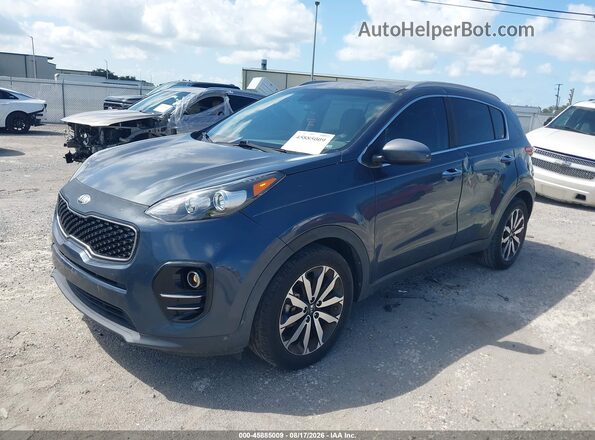 KNDPN3ACXH7175174 2017 KIA SPORTAGE Gray Przód lewy