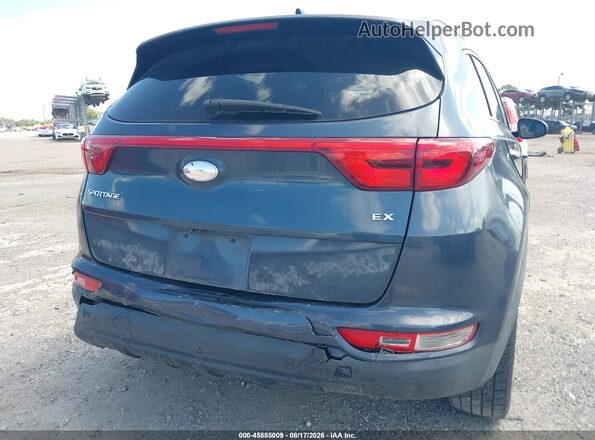 KNDPN3ACXH7175174 2017 KIA SPORTAGE Gray Widok z przodu