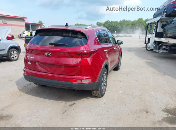 KNDPNCAC0H7202186 2017 KIA SPORTAGE Red Tył prawy