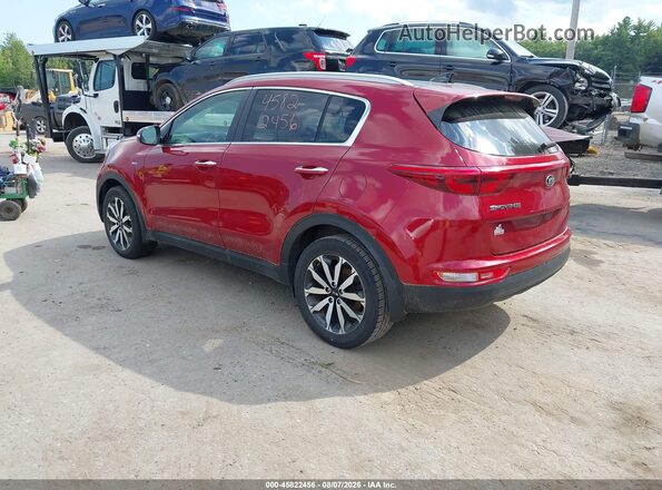 KNDPNCAC0H7202186 2017 KIA SPORTAGE Red Tył lewy