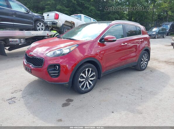 KNDPNCAC0H7202186 2017 KIA SPORTAGE Red Przód lewy