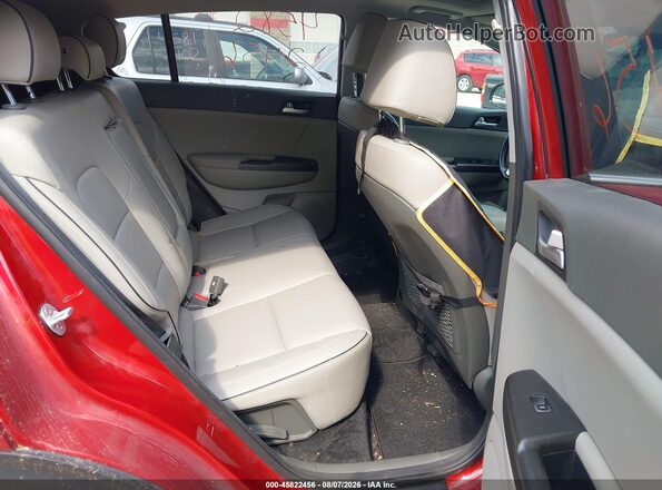 KNDPNCAC0H7202186 2017 KIA SPORTAGE Red Widok naklejki z numerem VIN