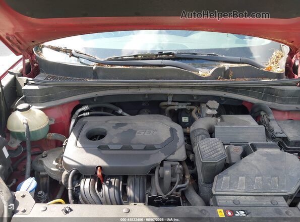 KNDPNCAC0H7202186 2017 KIA SPORTAGE Red Widok z tyłu