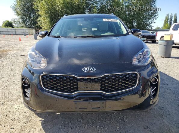 KNDPNCAC0J7328358 2018 KIA SPORTAGE Black Front view