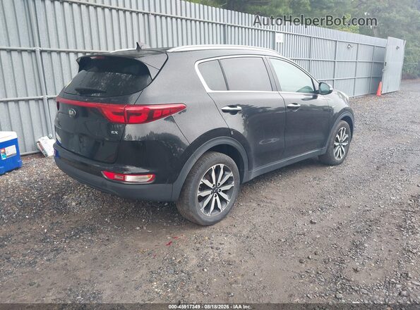 KNDPNCAC0J7421302 2018 KIA SPORTAGE Black Задня права чверть