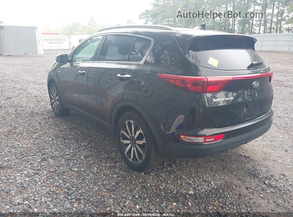 KNDPNCAC0J7421302 2018 KIA SPORTAGE Black Задня ліва чверть