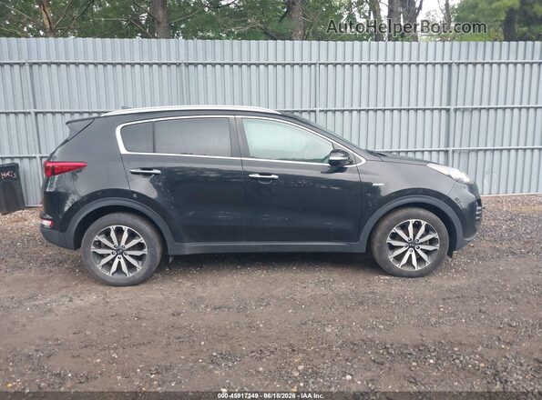 KNDPNCAC0J7421302 2018 KIA SPORTAGE Black Вид задньої частини салону