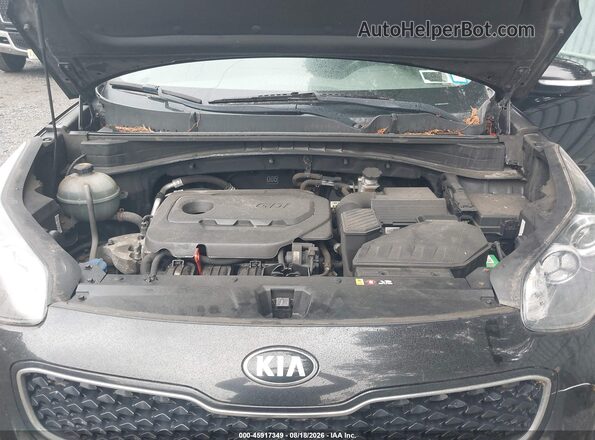 KNDPNCAC0J7421302 2018 KIA SPORTAGE Black Вид ззаду