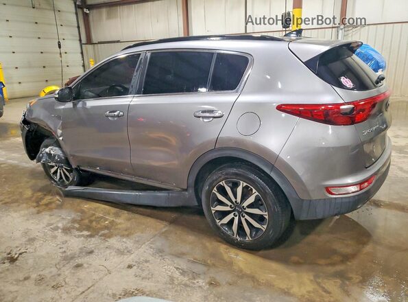 KNDPNCAC0K7529498 2019 KIA SPORTAGE Gray Trasero izquierdo