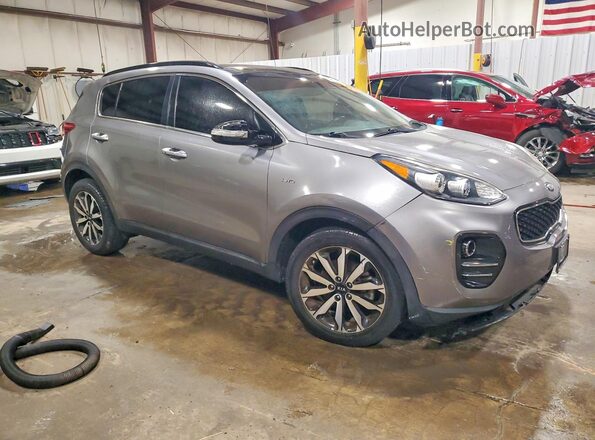 KNDPNCAC0K7529498 2019 KIA SPORTAGE Gray Delantero derecho