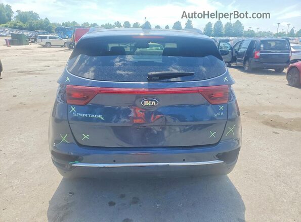 KNDPNCAC0N7009614 2022 KIA SPORTAGE Blue Vista trasera